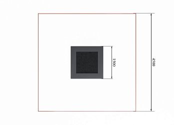 Батут 1,5 квадрат